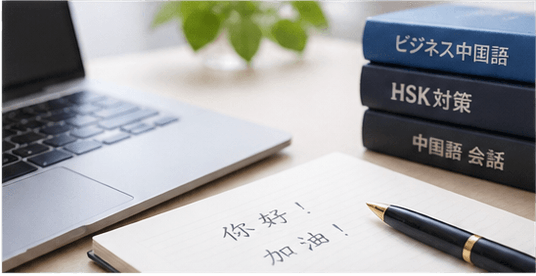 HSK対策の中国語教材とオンライン学習環境