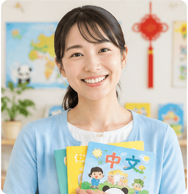 そらいろ親子中国語教室の李先生